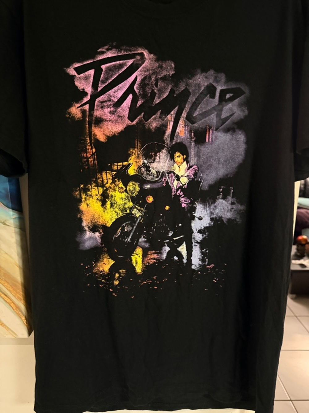 Prince and the Revolution Purple Rain Official Graphic T-Shirt